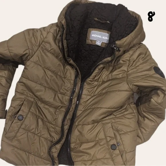 Michael Kors fleece coat - Picture 6 of 9